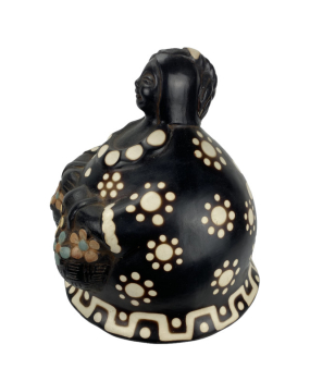 Keramikfigur Chulucana aus Peru